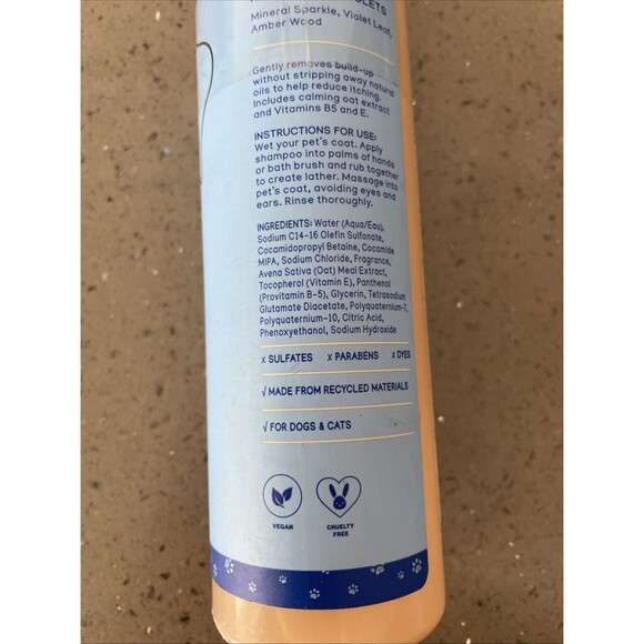 NEW Purrfect Paws SHAMPOO 8 oz RAINDROPS & VIOLETS Bath & Body Works - Picture 6 of 8